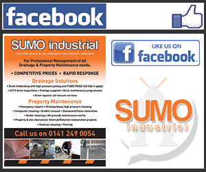 For all your drainage and property maintenance needs in Glasgow, Like us at Sumo industrial Facebook